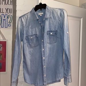 J.CREW light blue button down